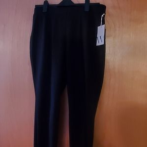 Worthington black ultra stretch pants. Size PL. NWT.